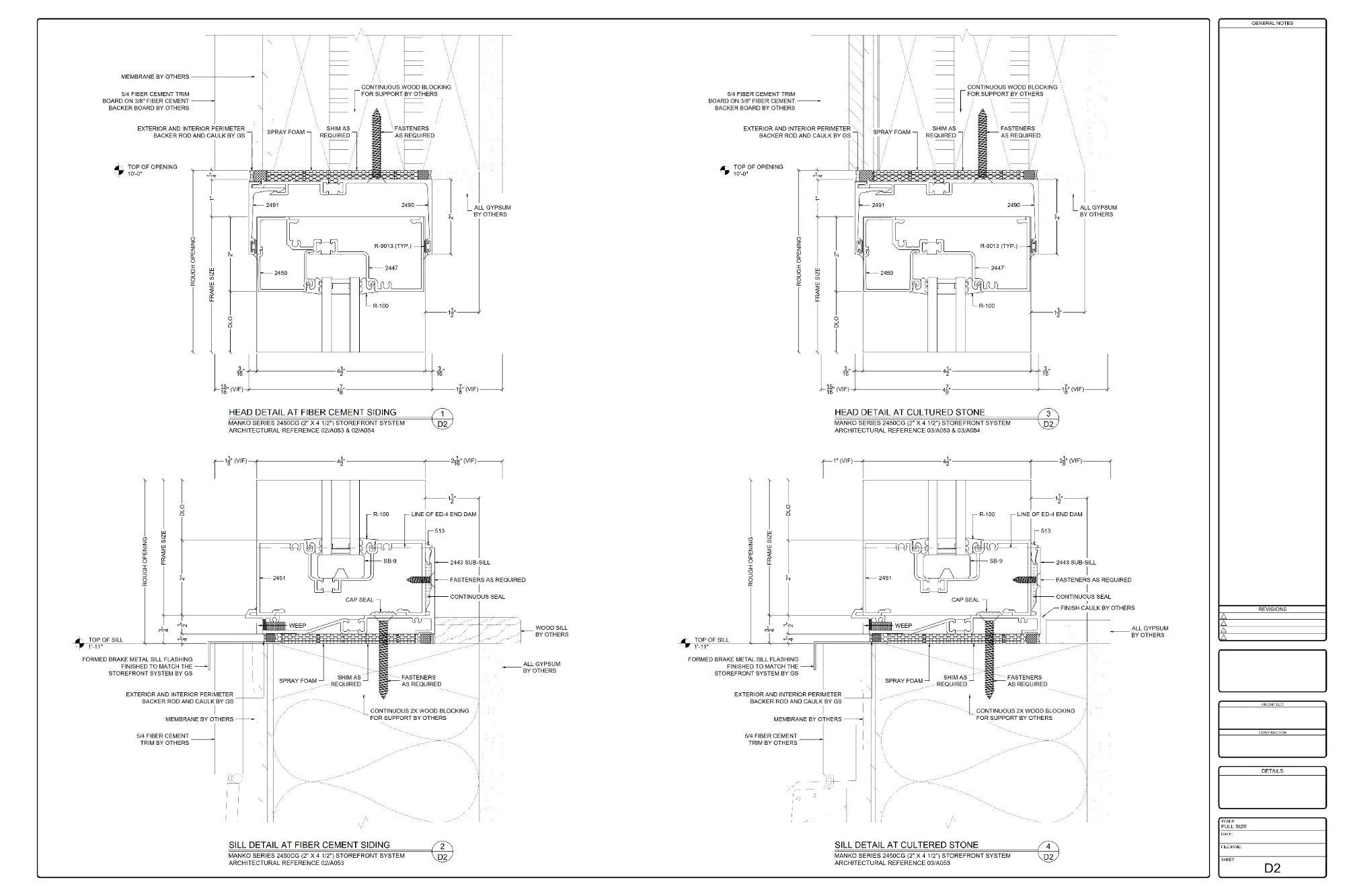 Storefront Detail Sheet